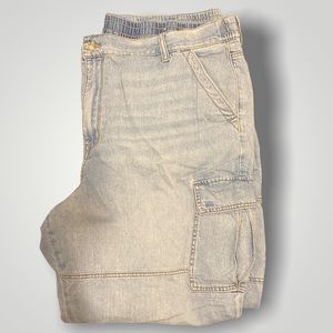 AMERICAN EGALE HIGH WAISTED DENIM JOGGER